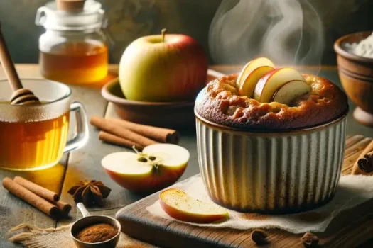 Egyszerű bögrés almás süti recept thumbnail