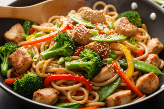 Gyors és Egyszerű Csirke Wok - Ázsiai Ízek Percek alatt! thumbnail