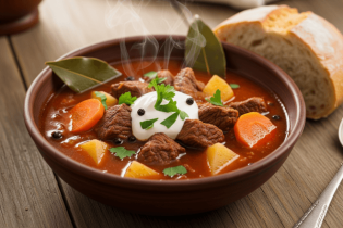 Gyors és Egyszerű Marhahús Gulyásleves Recept borítókép