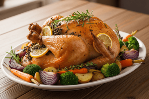 Töltött Csirke - Ínycsiklandó Húsos Főétel Egészben Sütve thumbnail